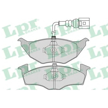 Photo Kit de plaquettes de frein, frein à disque LPR 05P972