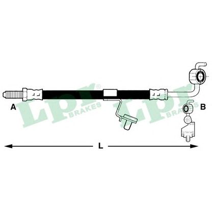 Photo Flexible de frein LPR 6T46224