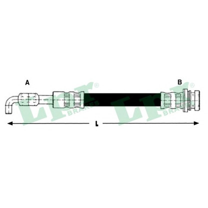 Фото Тормозной шланг LPR 6T48007