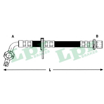 Foto Tubo flexible de frenos LPR 6T48254