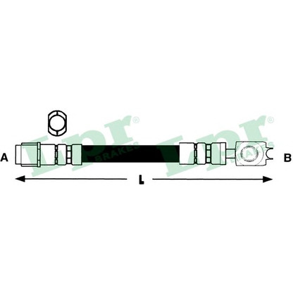 Photo Brake Hose LPR 6T48237