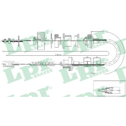Photo Clutch Cable LPR C0056C