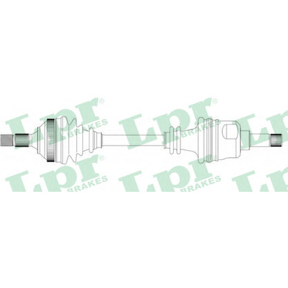 Photo Drive Shaft LPR DS16084