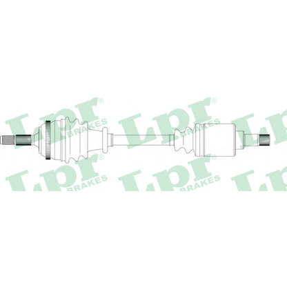 Photo Drive Shaft LPR DS16181