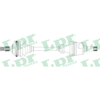 Foto Albero motore/Semiasse LPR DS38129