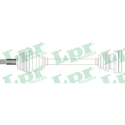 Zdjęcie Wał napędowy LPR DS51039