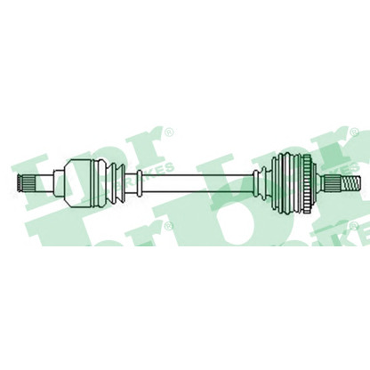 Photo Drive Shaft LPR DS52509
