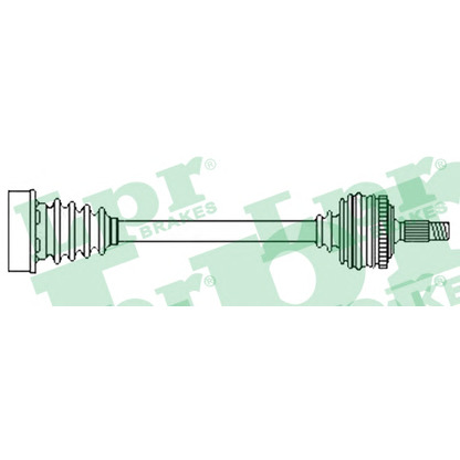 Foto Albero motore/Semiasse LPR DS52557