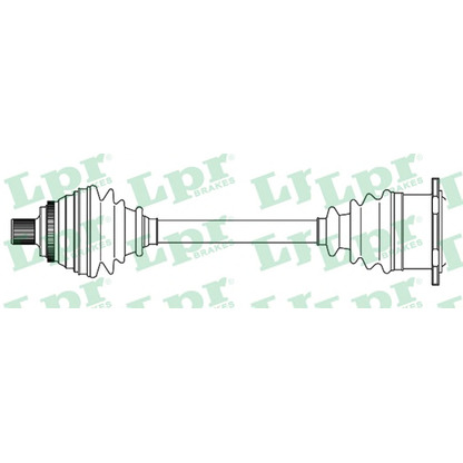 Photo Drive Shaft LPR DS52610