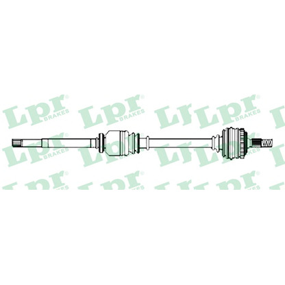 Photo Jeu de joints, arbre de transmission LPR DS52697