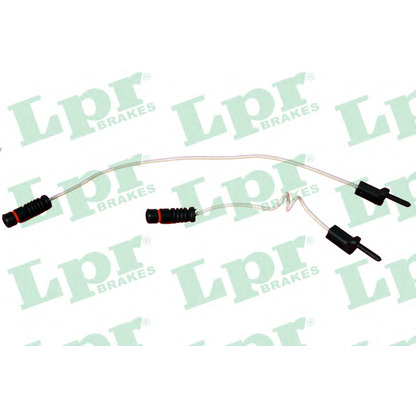 Photo Warning Contact, brake pad wear LPR KS0056