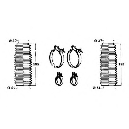 Photo Bellow, steering OCAP 0902428