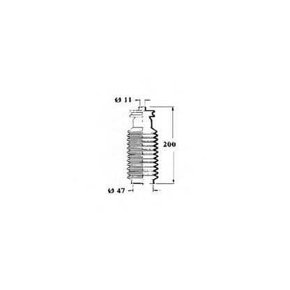 Photo Bellow Set, steering OCAP 1211171