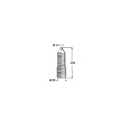 Photo Bellow Set, steering OCAP 1211062