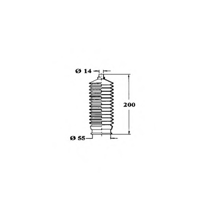 Photo Bellow Set, steering OCAP 1211192