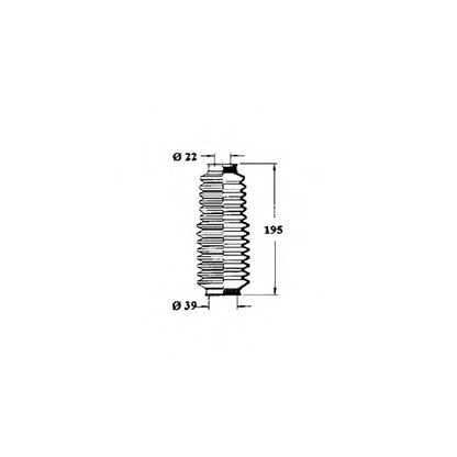 Foto Kit soffietto, Sterzo OCAP 1211105