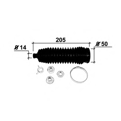 Foto Kit soffietto, Sterzo OCAP 0903840