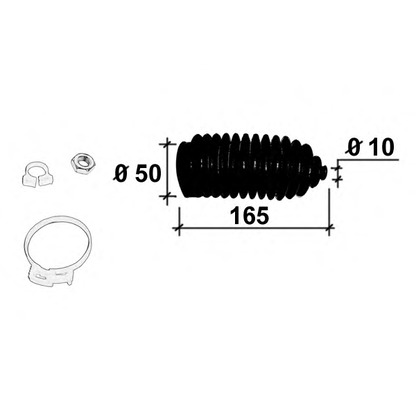 Photo Bellow Set, steering OCAP 0992389