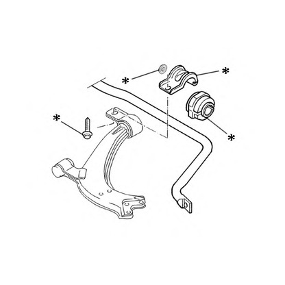 Photo Suspension, stabilisateur OCAP 0902221