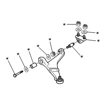 Photo Control Arm-/Trailing Arm Bush OCAP 0902270