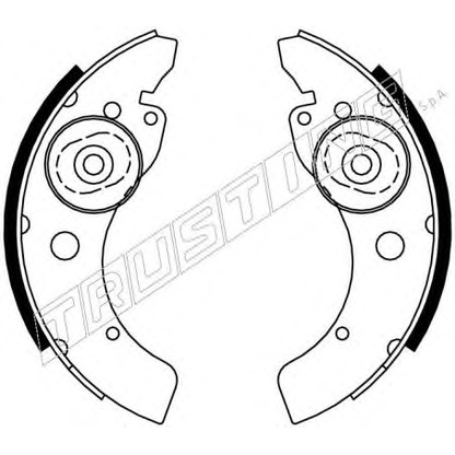 Photo Brake Shoe Set TRUSTING 034001