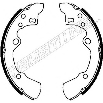 Photo Brake Shoe Set TRUSTING 049135