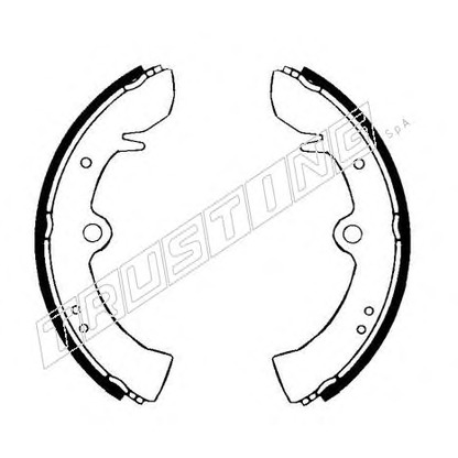 Photo Brake Shoe Set TRUSTING 124263