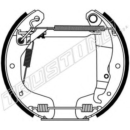 Photo Brake Shoe Set TRUSTING 6112