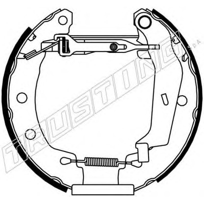 Фото Комплект тормозных колодок TRUSTING 6189
