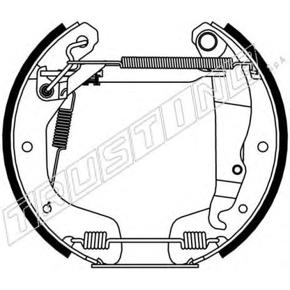 Zdjęcie Zestaw klocków hamulcowych, hamulce tarczowe TRUSTING 6230