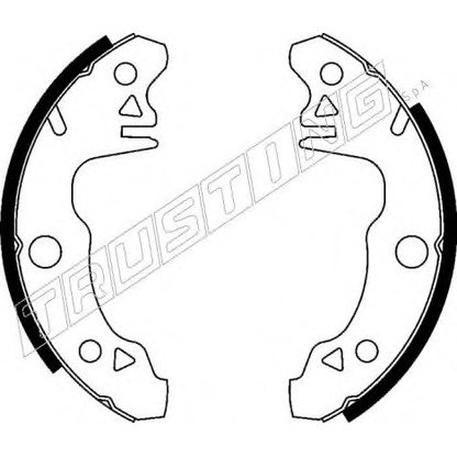 Photo Brake Shoe Set TRUSTING 7051