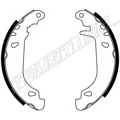 Photo Brake Shoe Set TRUSTING 7067