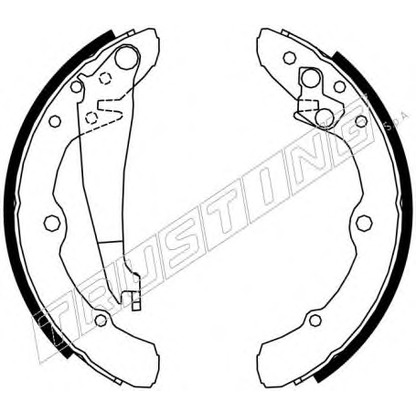 Photo Brake Shoe Set TRUSTING 7194