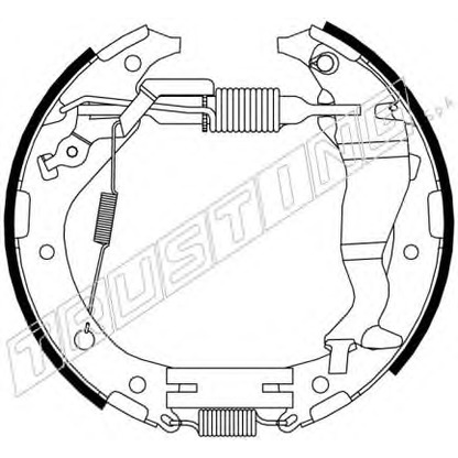 Фото Комплект тормозных колодок TRUSTING 6342