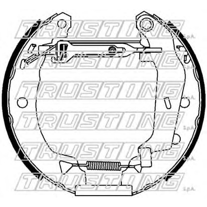 Foto Bremsbackensatz TRUSTING 6400