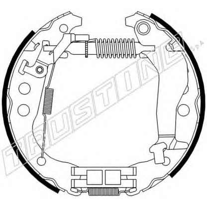 Foto Bremsbackensatz TRUSTING 6405