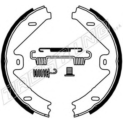 Photo Brake Shoe Set TRUSTING 052137K