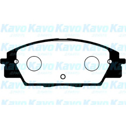 Photo Brake Pad Set, disc brake KAVO PARTS BP2039