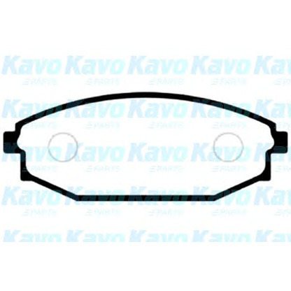 Photo Kit de plaquettes de frein, frein à disque KAVO PARTS BP3015