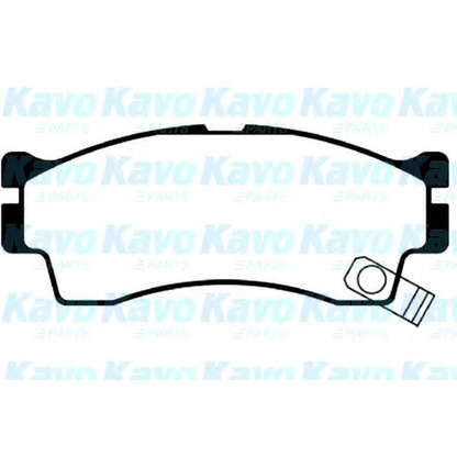 Photo Kit de plaquettes de frein, frein à disque KAVO PARTS BP4007