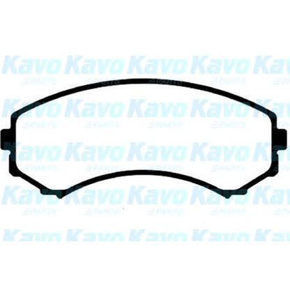 Photo Kit de plaquettes de frein, frein à disque KAVO PARTS BP4525