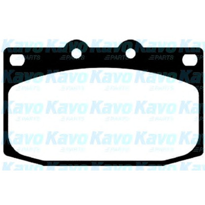 Photo Brake Pad Set, disc brake KAVO PARTS BP4530