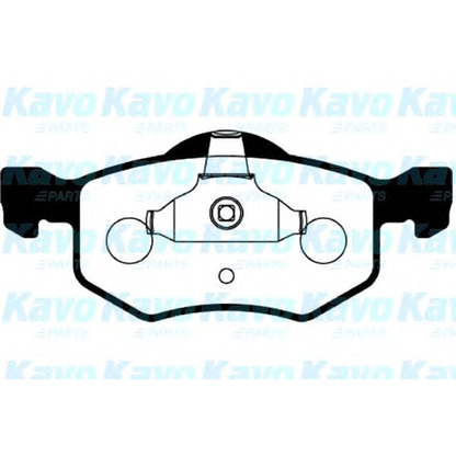 Фото Комплект тормозных колодок, дисковый тормоз KAVO PARTS BP4545