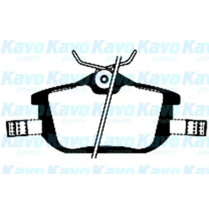 Photo Kit de plaquettes de frein, frein à disque KAVO PARTS BP5527