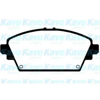 Photo Kit de plaquettes de frein, frein à disque KAVO PARTS BP6561