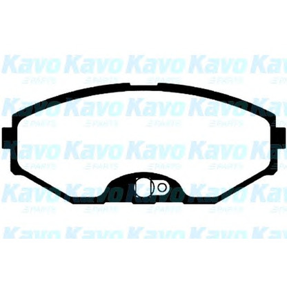 Фото Комплект тормозных колодок, дисковый тормоз KAVO PARTS BP6562