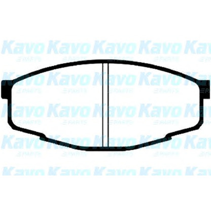 Photo Kit de plaquettes de frein, frein à disque KAVO PARTS BP9006