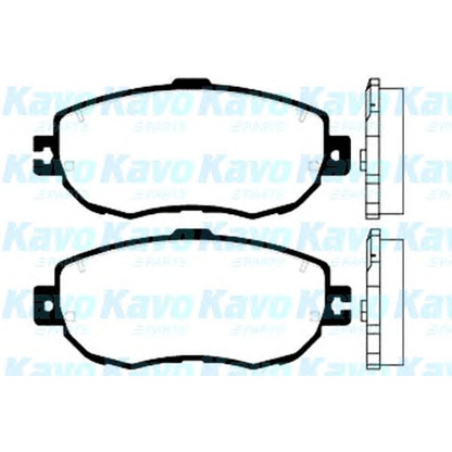 Foto Bremsbelagsatz, Scheibenbremse KAVO PARTS BP9035