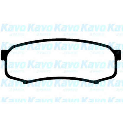 Photo Kit de plaquettes de frein, frein à disque KAVO PARTS BP9053