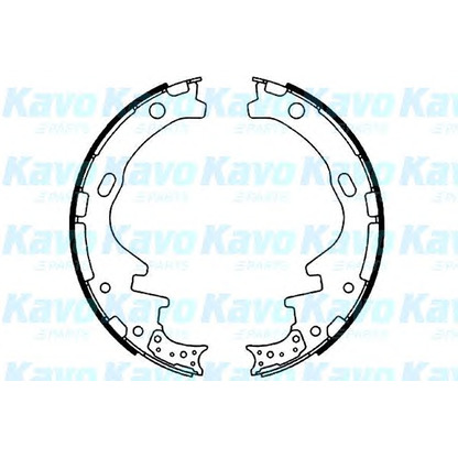 Фото Комплект тормозных колодок KAVO PARTS BS7422